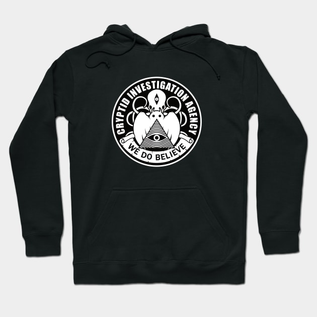 CIA: Cryptid Investigation Agency Hoodie by TheArtArmature